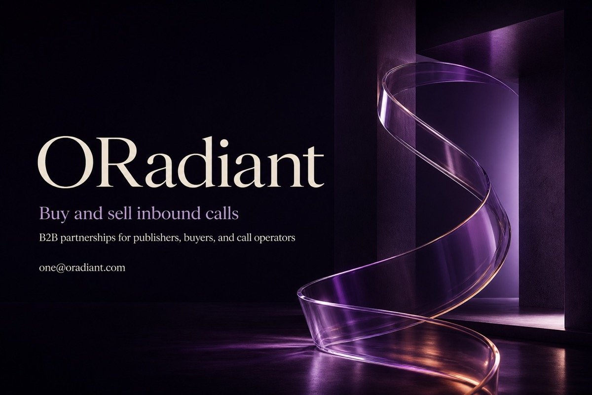 ORadiant B2B inbound-call partnership artwork